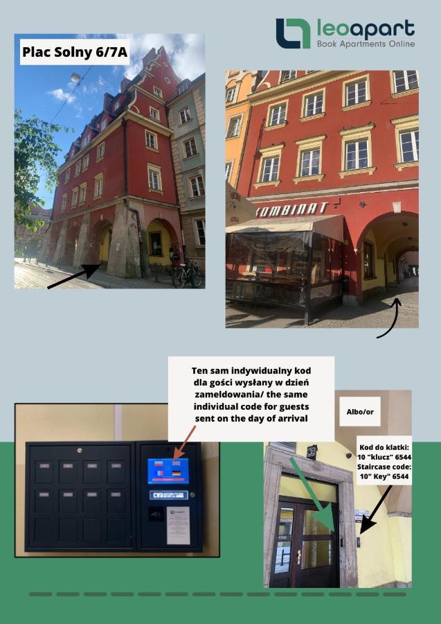Solny Square Aparthotel Wroclaw Ngoại thất bức ảnh